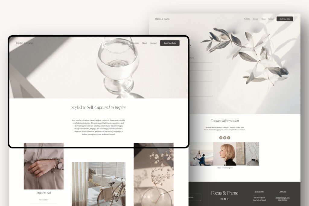 Squarespace Templates That Solve Real Business Problems: Website Design for Coaches, Beauty Salons, and Consultants 5 CV COVER3