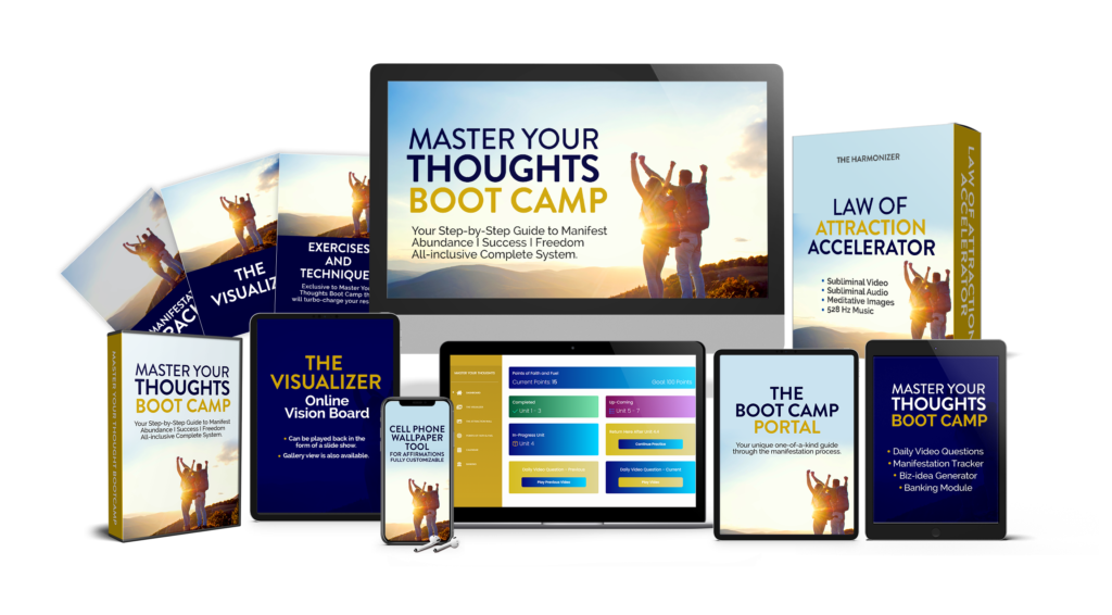 Master Your Thoughts to Unlock Abundance: A Step-by-Step Guide to Manifestation, and Lasting Freedom 10 Prod 1500 x 1000